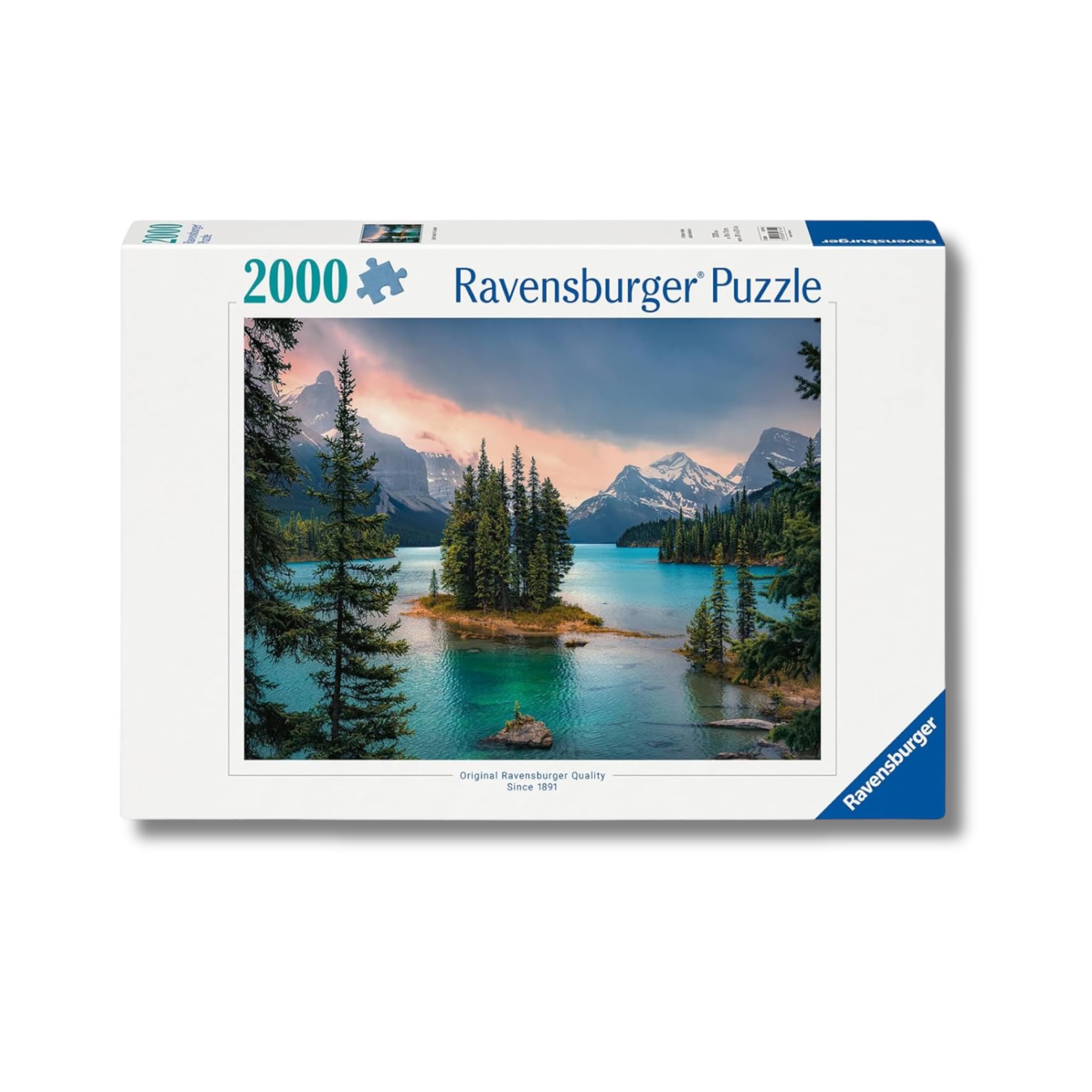 Ravensburger - Puzzle 2000 Pezzi Spirit Island In Canada | Puzzle 2000 Pezzi | Rompicapo Adulti E Bambini Dai 14 Anni In Su | Regalo Per Bambini E Adulti | Misure 98x75cm
