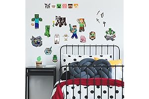 Minecraft Characters Peel and Stick Wall Decals