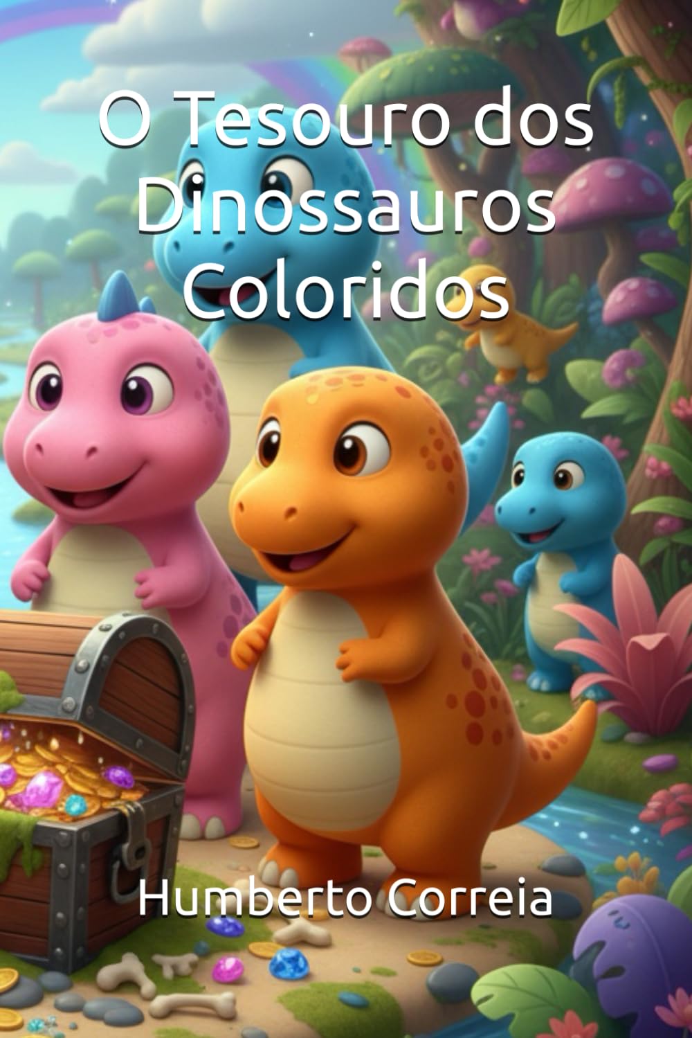 O Tesouro dos Dinossauros Coloridos