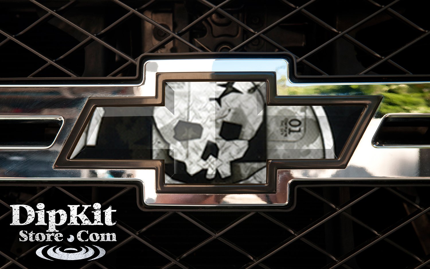 Hydrographics Film Kit - MDipKit - Water Transfer Printing – RC-1011 - Grunge Skulls ONE (Entry Level)