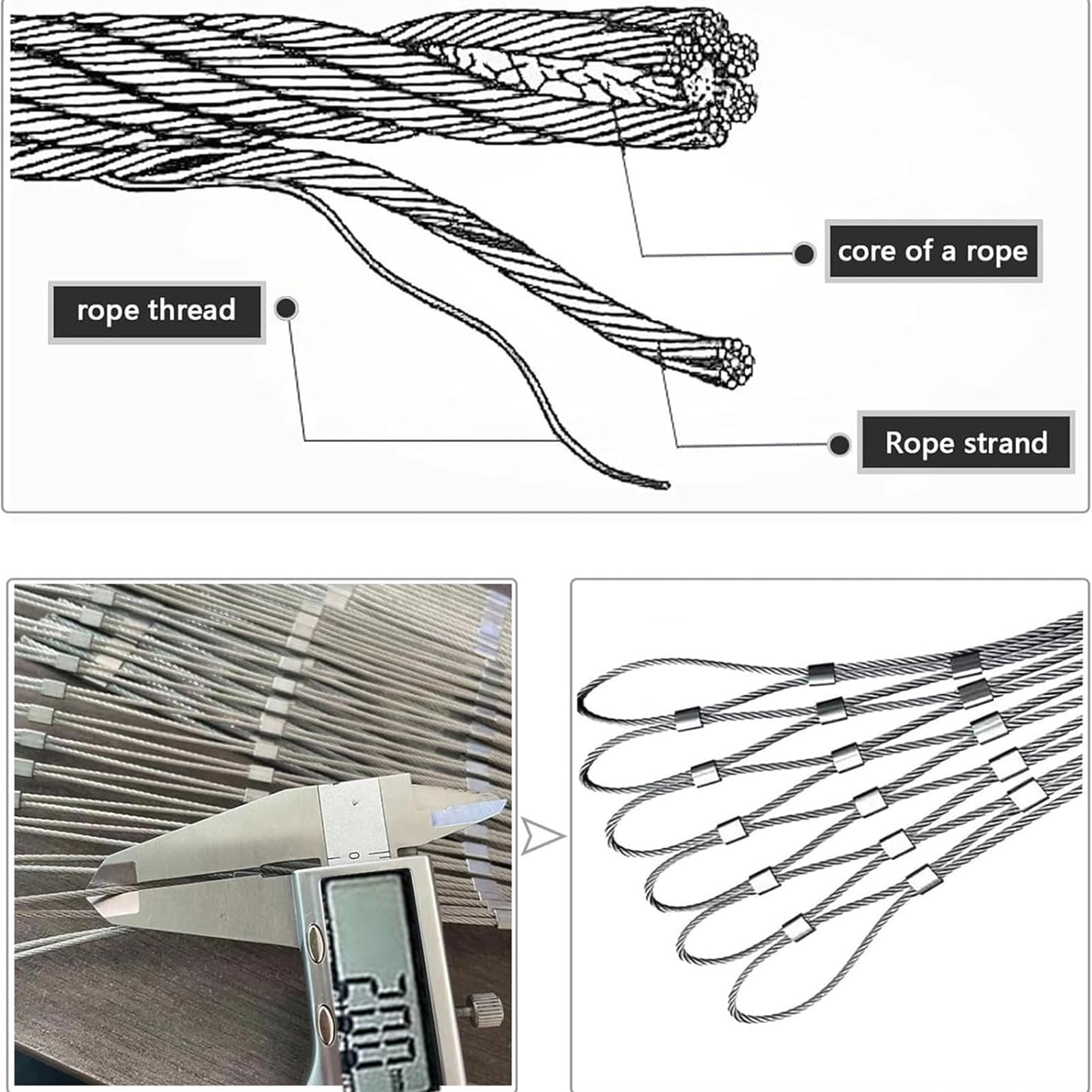 Malla de alambre de pollo de acero inoxidable 304, valla resistente para gallineros, protección de animales, seguridad en el jardín (1,2 x 26 m)