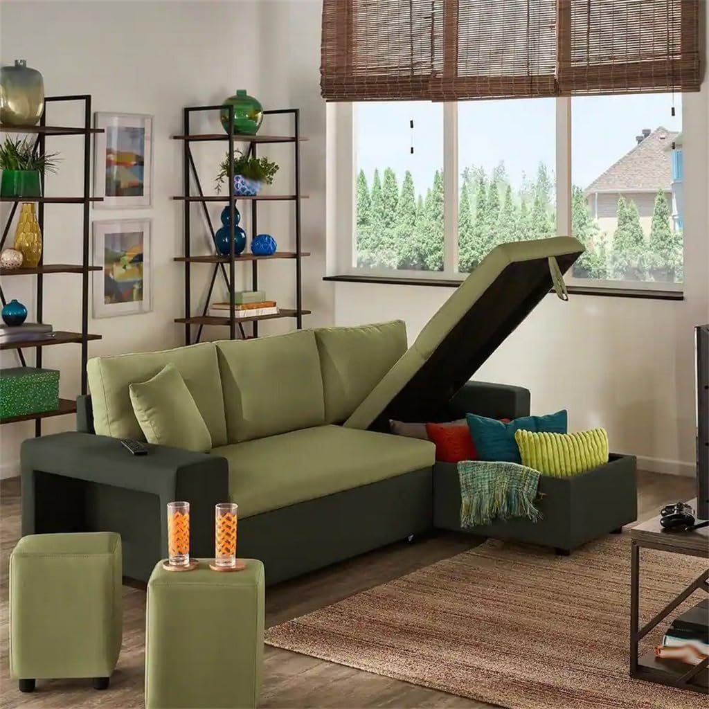 Living Room Sofa Loveseat with Wood Legs Two-Seat Velvet Couch