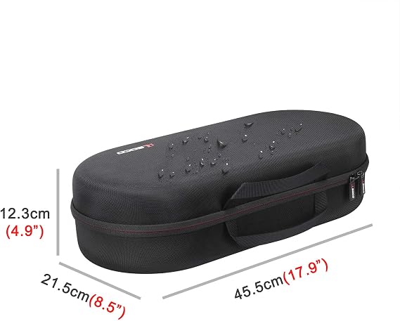 RLSOCO Travel Case for Dyson Airwrap Complete Long/Complete Styler HS08 HS05 HS01,NOT for Dyson Airwrap i.d. - Fits 4pcs Long Barrels or Short Barrels - Black (Case Only,Hair Styler is not Included)