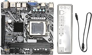 LGA 1155 Motherboard, H61-ME Mini ITX Motherboard LGA 1155 Suporte NVME M.2 WiFi M.2 Bluetooth VGA+HD USB*10 PC Mining Motherboard.