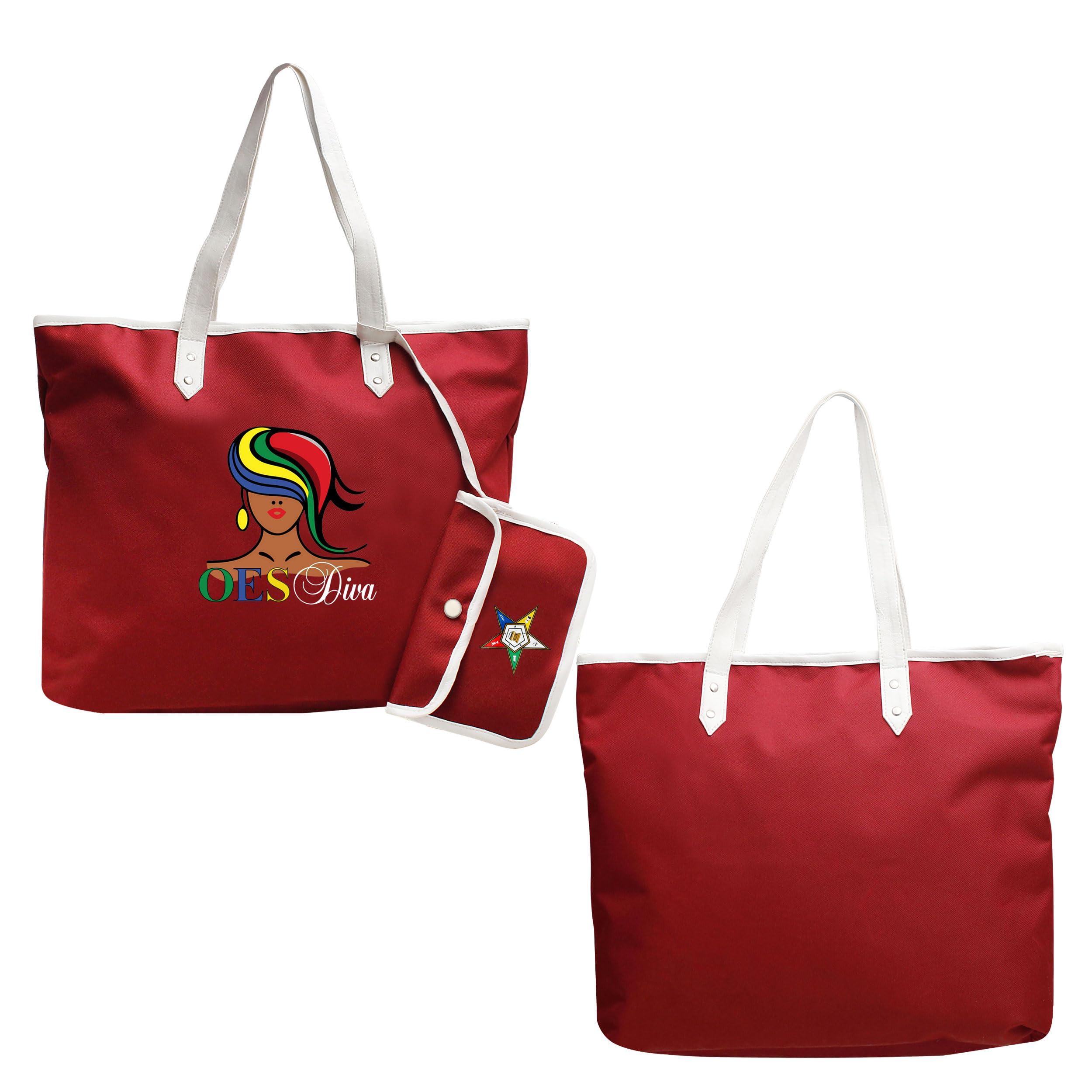 Order of the Eastern Star Tote Bag - OES Diva Design