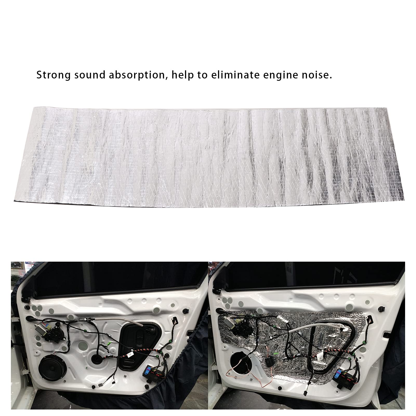 Auto Sound Deadening Material Car Sound Deadener & Heat Shield Mat ...