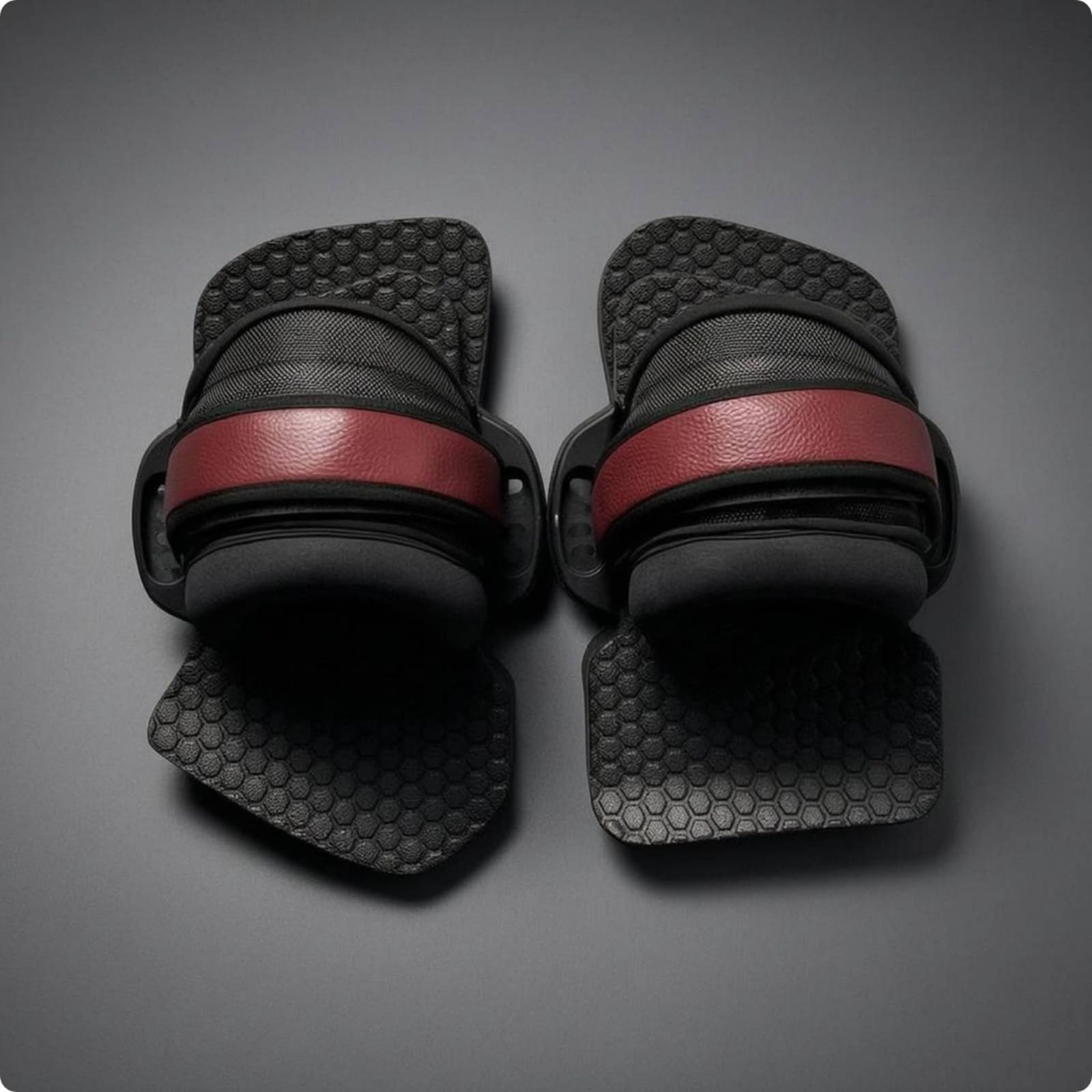 perfk Calzado Acuático Correa Botas Correas Aletas Cierre Ajustable con Superficie de Agarre y Soporte Confortable Adecuado para Deportes Acuáticos Surf Tabla EU