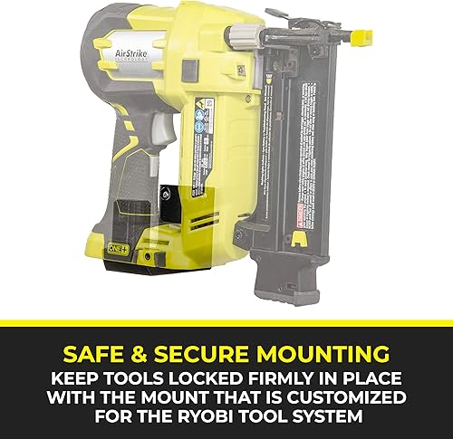 Miniatura 2 de Spartan Mounts Soporte de herramienta para herramientas eléctricas Ryobi (DERECHA)  Gancho de almacenamiento para exhibición de pared  Práctico