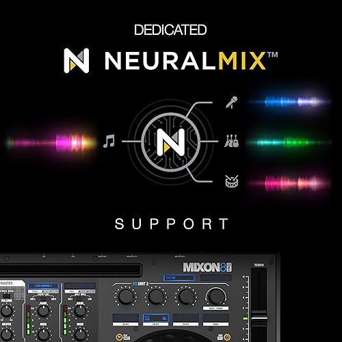 Miniatura 9 de Reloop Mixon 8 Pro Controlador DJ de 4 canales, negro