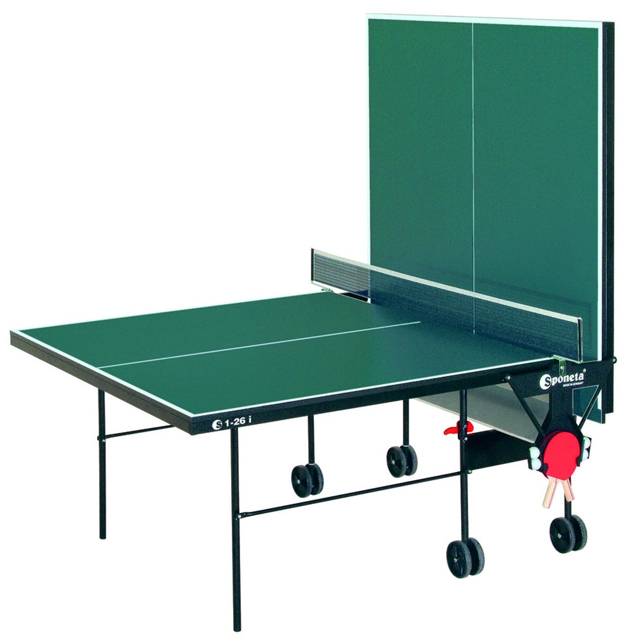 Sponeta - tavolo da tennis tavolo, a piastre, Sport Line S1 – 2i, S 1-26i, verde