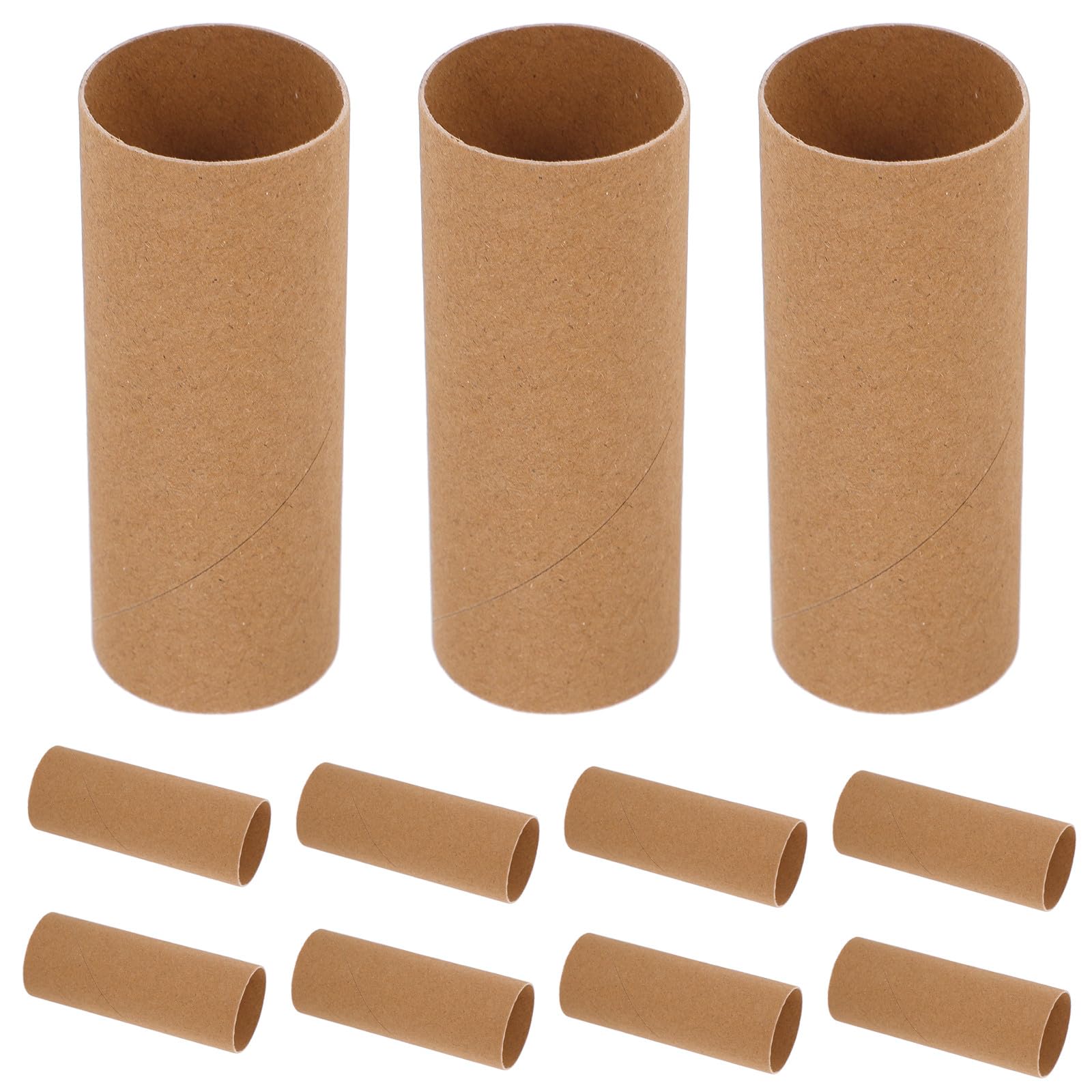 NOLITOY 20 Pezzi Tubi di Cartone Rotondi per Lavoretti e Progetti Creativi, Materiale in Carta Versatile per Scuola e Artigianato Fai da Te