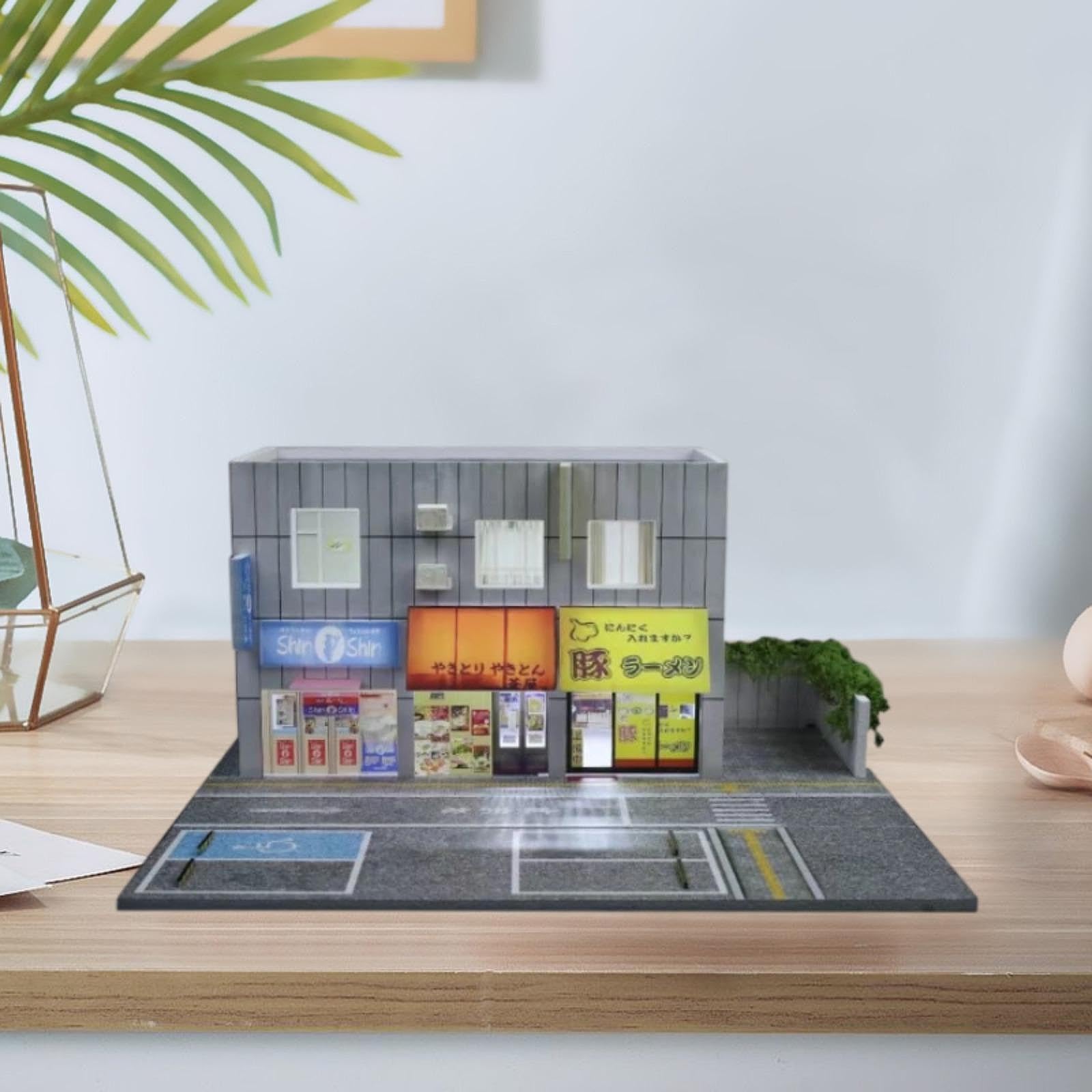 Miniatur Szenenmodell Im Maßstab 1/64 Zur Ausstellung mit