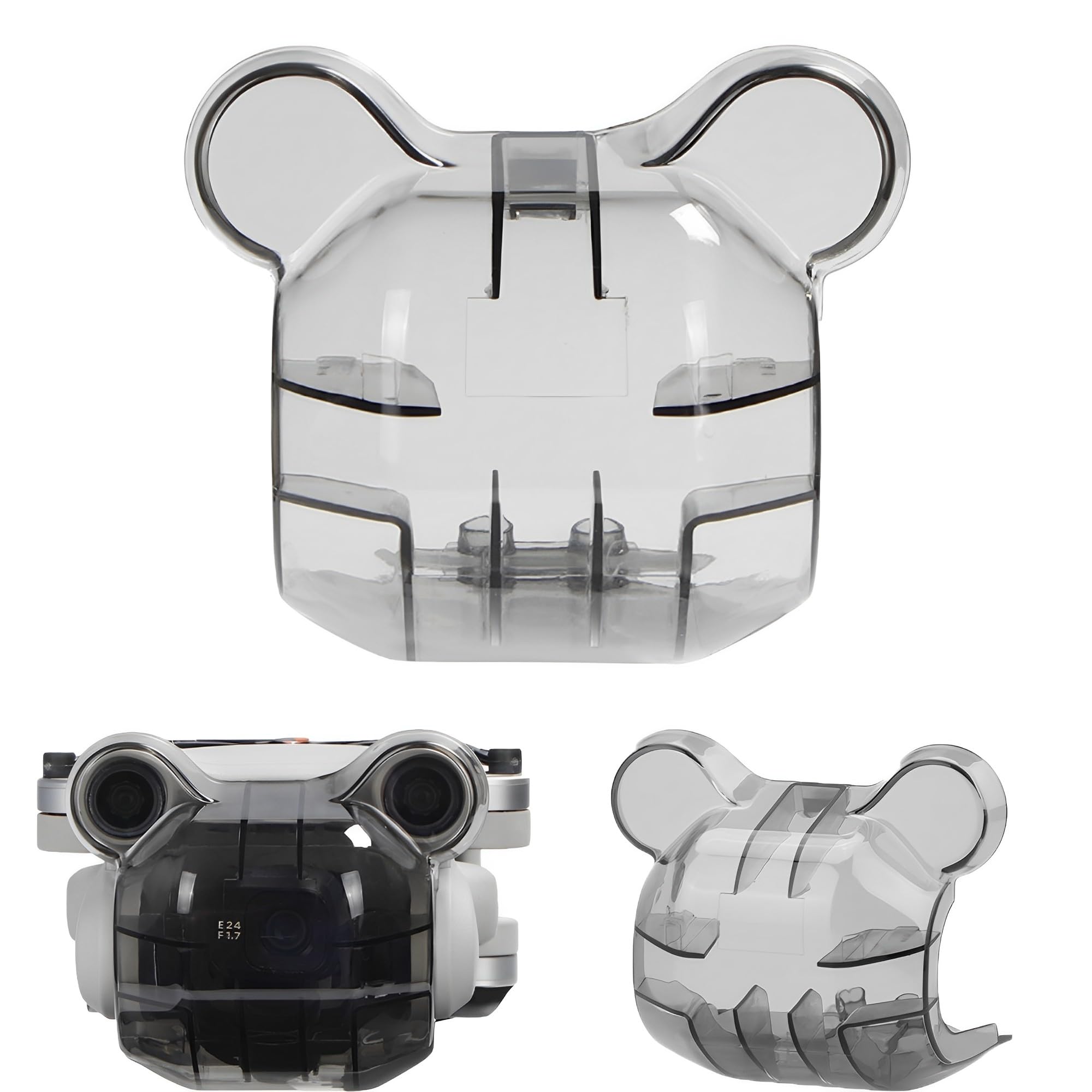 Mini 3 Pro Gimbal Protector, Camera Protector Lens Cover Cap Lens Hood Gimbal Guard for DJI Mini 3 Pro Drone Replacement Accessories, Waterproof Lens Protection Filters