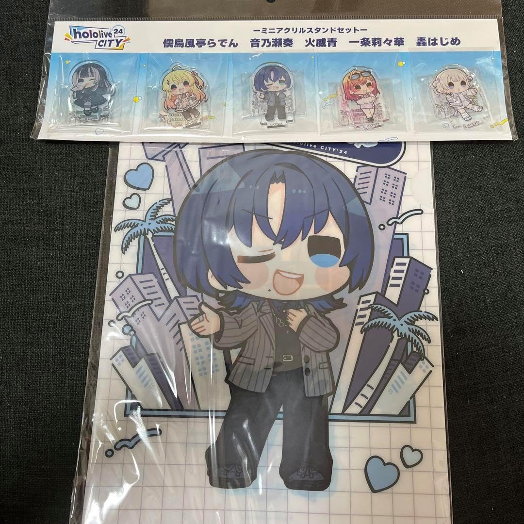 ReGLOSS リグロス ミニアクリルスタンド クリアファイル シティ ミニ