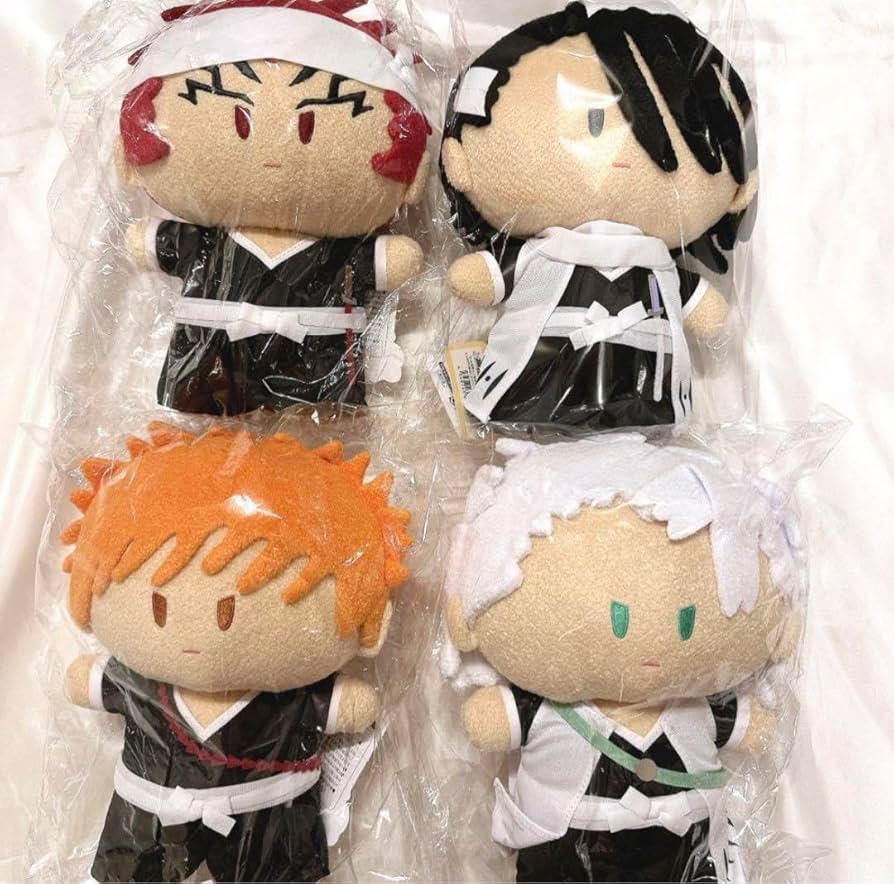 Amazon.co.jp: BLEACH よりぬい 黒崎一護 阿散井恋次 朽木白哉