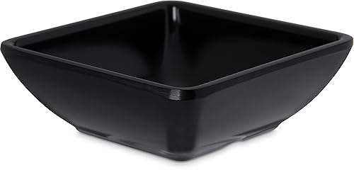 Carlisle FoodService Products 086003 Molde cuadrado individual de melamina, 2 oz de capacidad, 1.5 in de largo x 1.4 in de ancho x 1.0 in de alto,