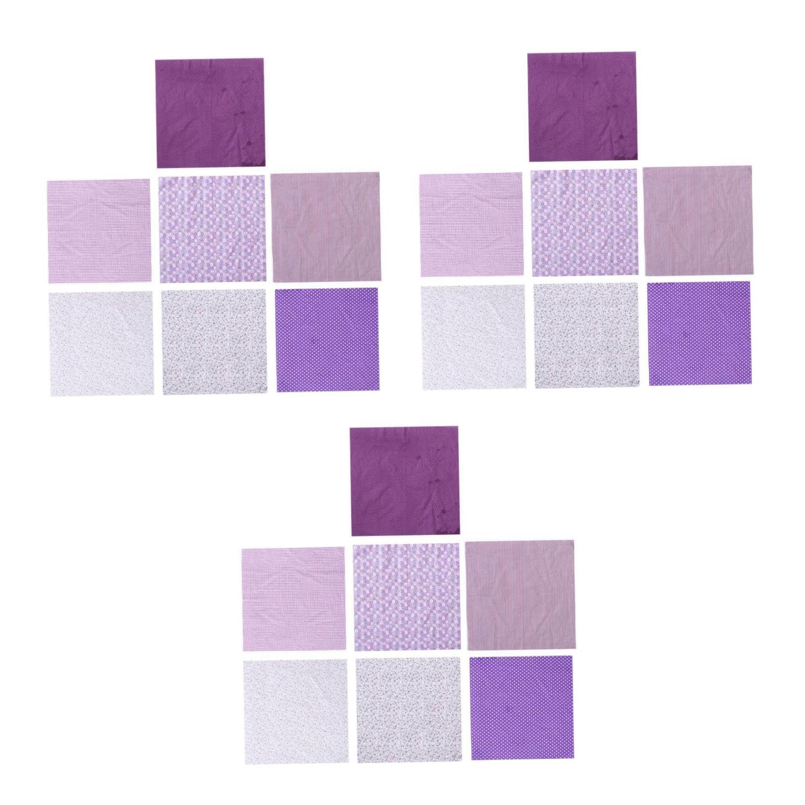 SHINEOFI 21 Pezzi Di Piccoli Tessuti Floreali In Cotone Tessuti Patchwork Per Tappezzeria Da Cucito In Cotone Per Cucire Per Cucire Quadrati Di