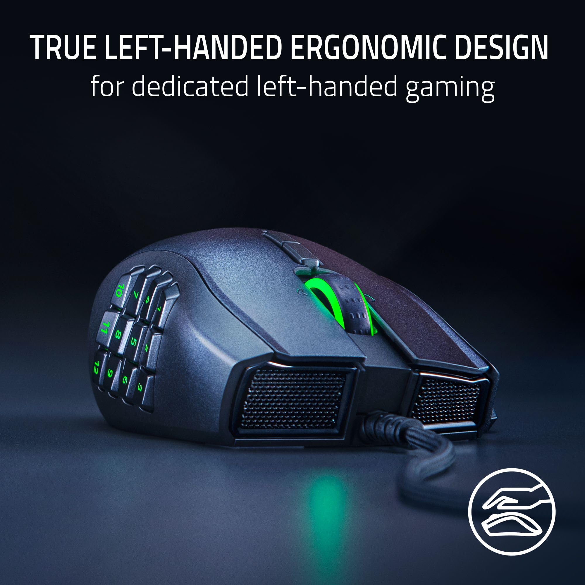Amazon | Razer Naga Left-Handed Edition 左利きユーザー用