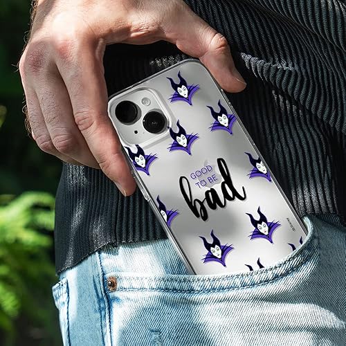 Miniatura 8 de ERT GROUP Funda para Apple iPhone 14 Plus, diseño original y oficial de Disney, Maléfica 002, adaptada de manera óptima a la forma del teléfono