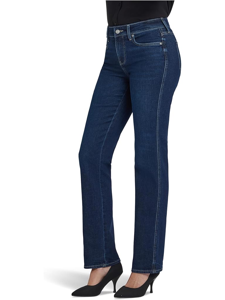 Navy NYDJ Marilyn Straight Double Stitching