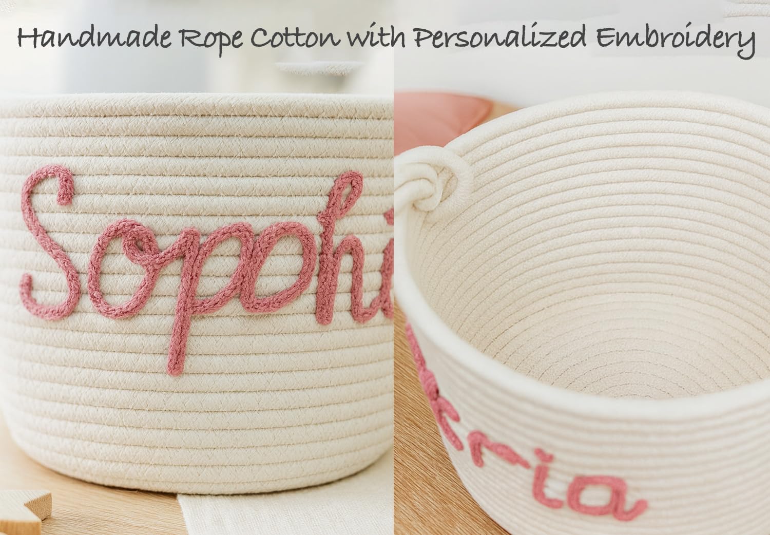 Panier À Couches Personnalisé Avec Prénom, Panier À Couches