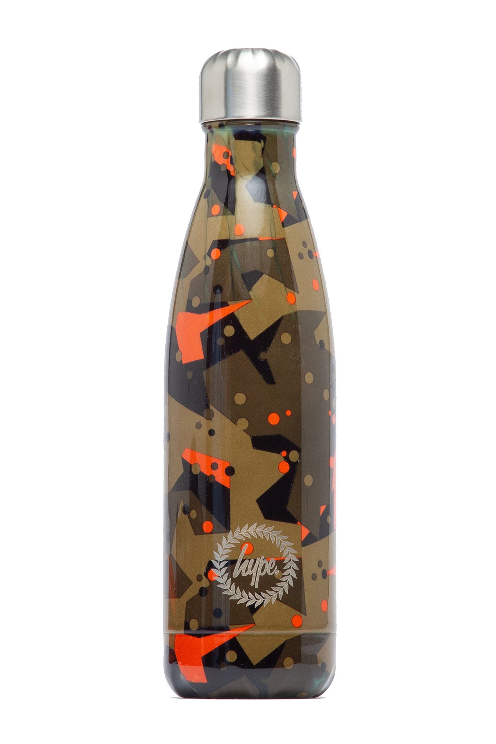Hype Reusable 500Ml Water Bottles - Multiple Styles/Colours For School, Work, Home, Gym