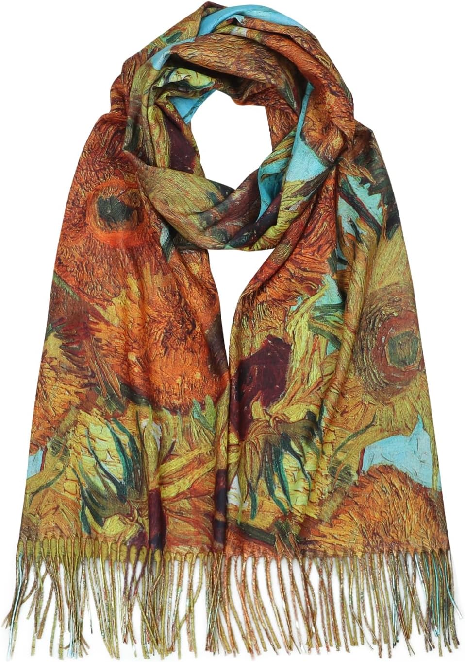 RIIQIICHY Scarfs for Women Fall Winter Scarves Pashmina Shawls and Wraps for Evening Dresses