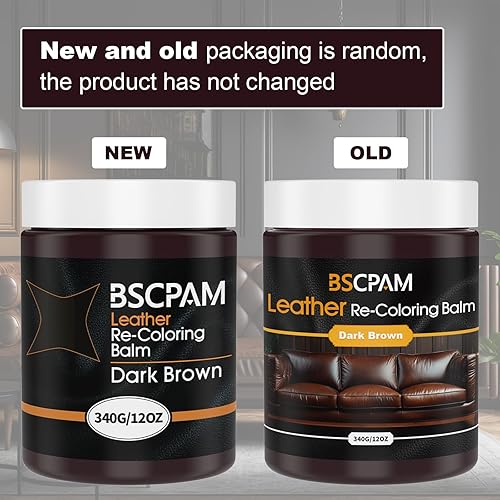 Miniatura 3 de Bálsamo de recoloración de cuero  Restaurador de color de cuero para sofás, kit de reparación de cuero para muebles, teñido de cuero, reparación y