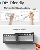 Vista 8 de Tilt TV Wall Mount Fits 16-24" Studs, Holds 37-82" TVs up to 132 lbs, Max VESA 600x400mm - by USX STAR
