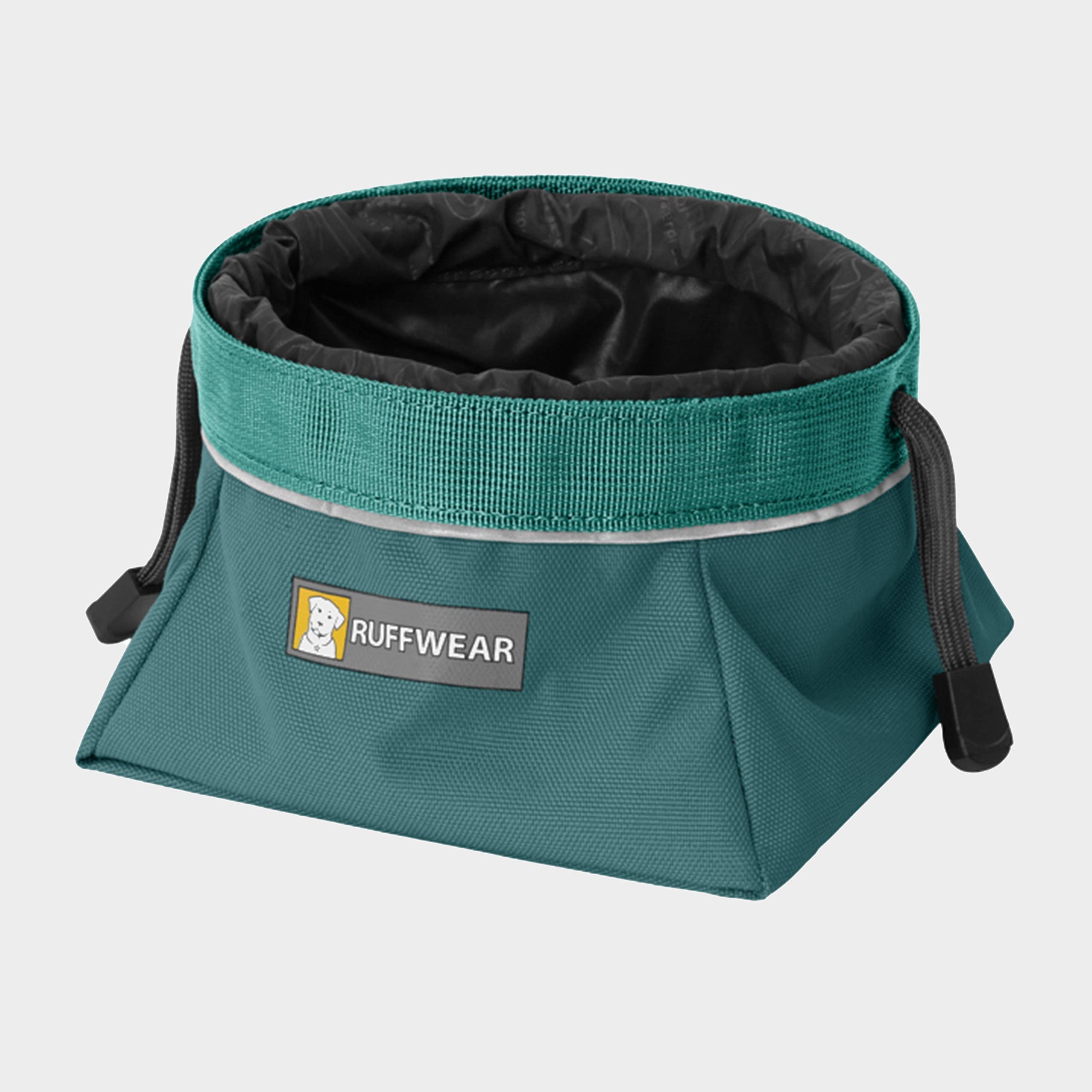 RUFFWEAR, Quencher Cinch Top Bowl, Tumalo Teal, Large