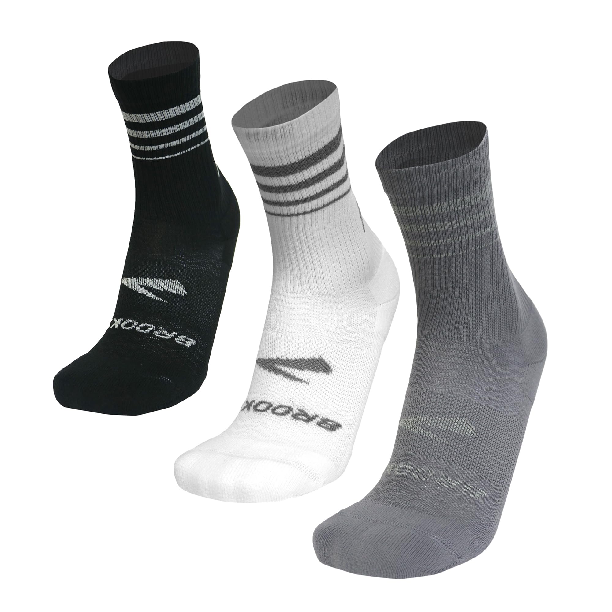 Chaussettes de course à pied avec ajustement confortable Brooks Run-In Crew