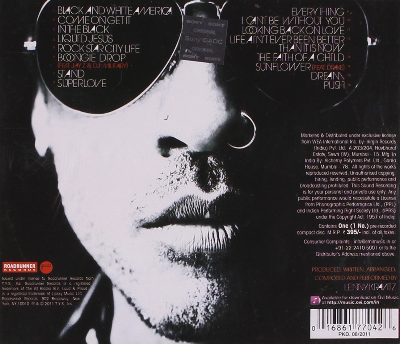 Lenny Kravitz - Black And White America 