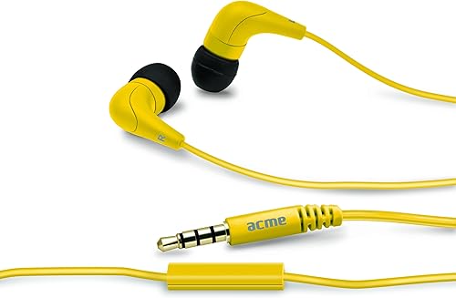 Acme HE15Y Auricolari Groovy Ear con microfono Acme HE15Y Auricolari Groovy Ear con microfono
