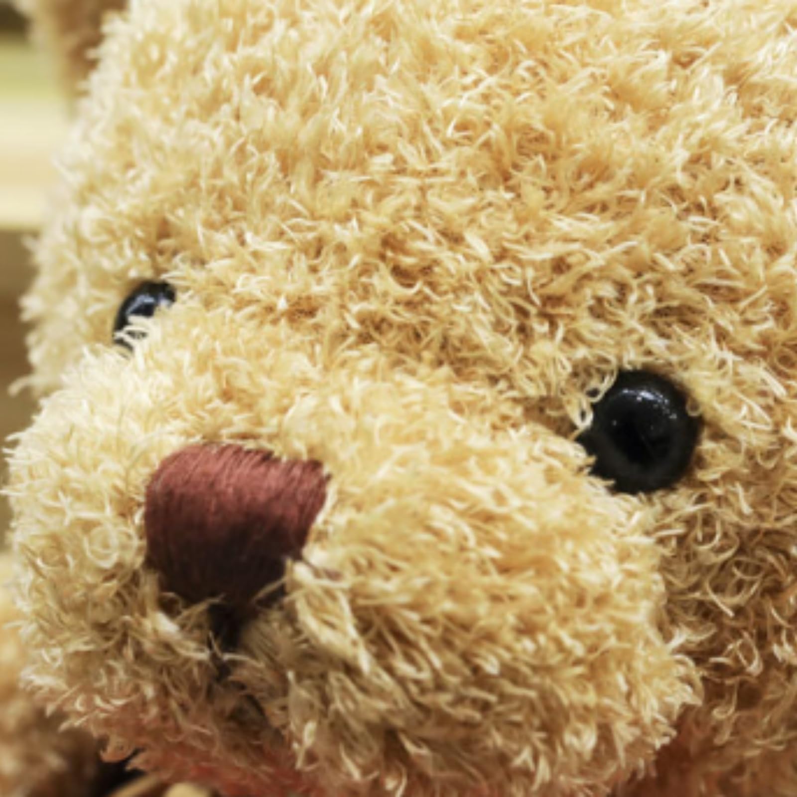 Teddybär Weiches Fell Teddybär mit Kapuze Tatzendruck Plüschtier Kuscheltier Stofftier Geschenk (100CM)