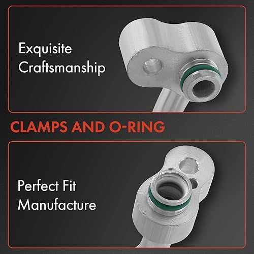 Miniatura 3 de A-Premium Conjunto de manguera de línea de descarga de AC compatible con Toyota Camry 1994-1996 L4 2.2L, compresor a condensador