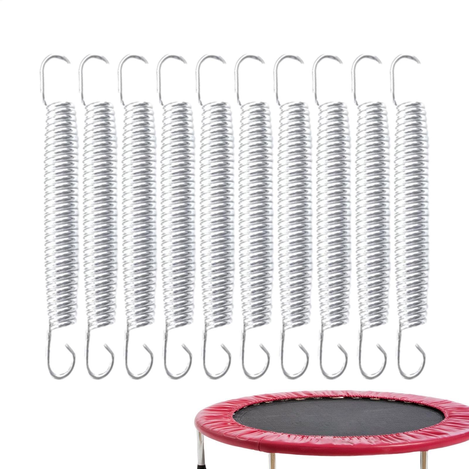 Robuste Trampolin-Ersatzfedern – 10er-Pack Federhaken für Outdoor-Trampolin, hochfestes Zubehör für mehr Sicherheit und Leistung