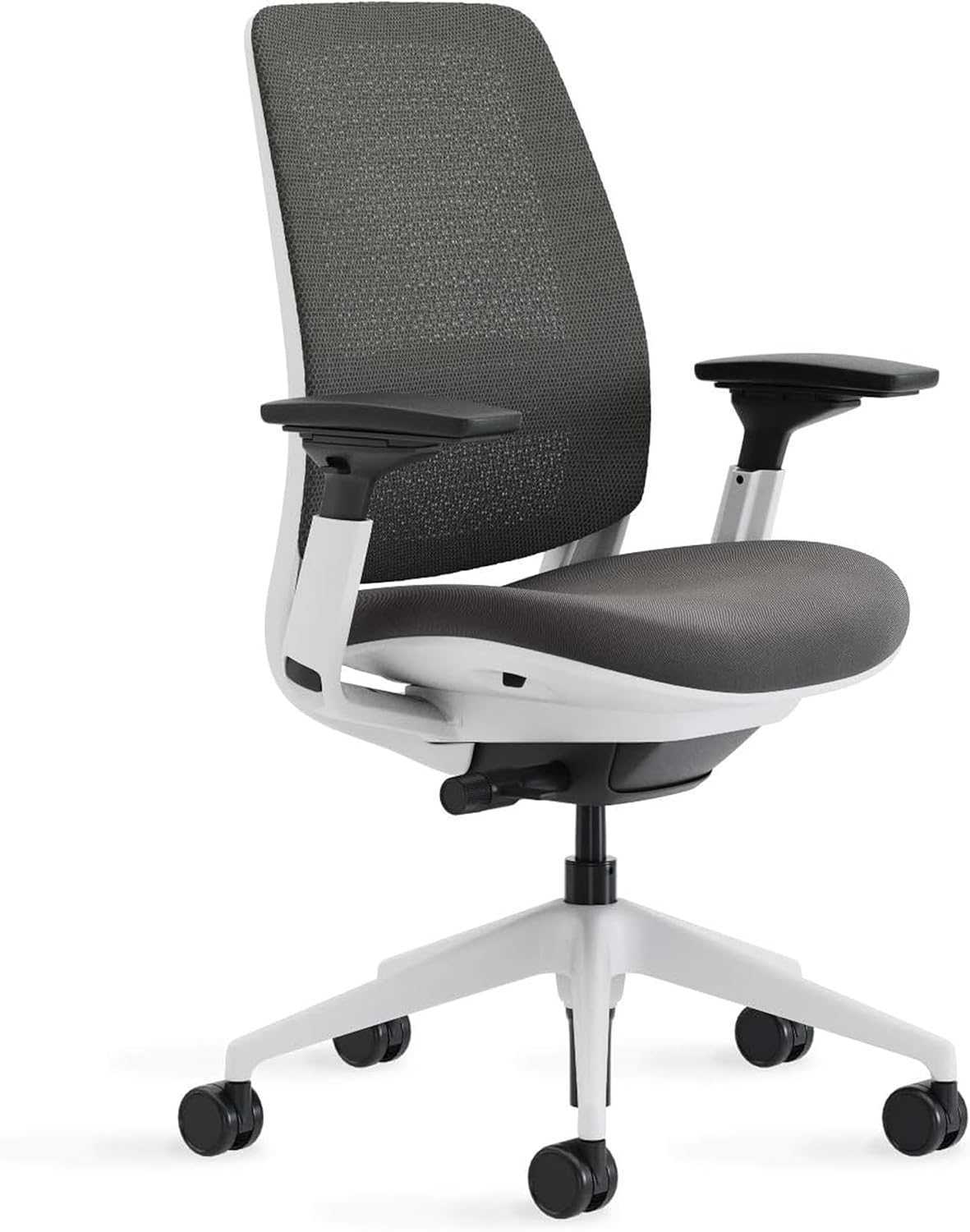 Steelcase Series 2 Office Chair - Ergonomic Work Chair with Wheels for Hard Flooring - with Back Support, Weight-Activated Adjustment & Arm Support -...
