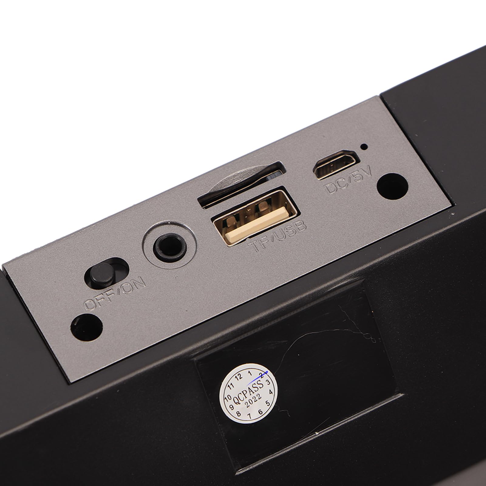 Barre de Son Bluetooth sans Fil, Haut-Parleur 4D HiFi 360° Surround avec Réduction du Bruit