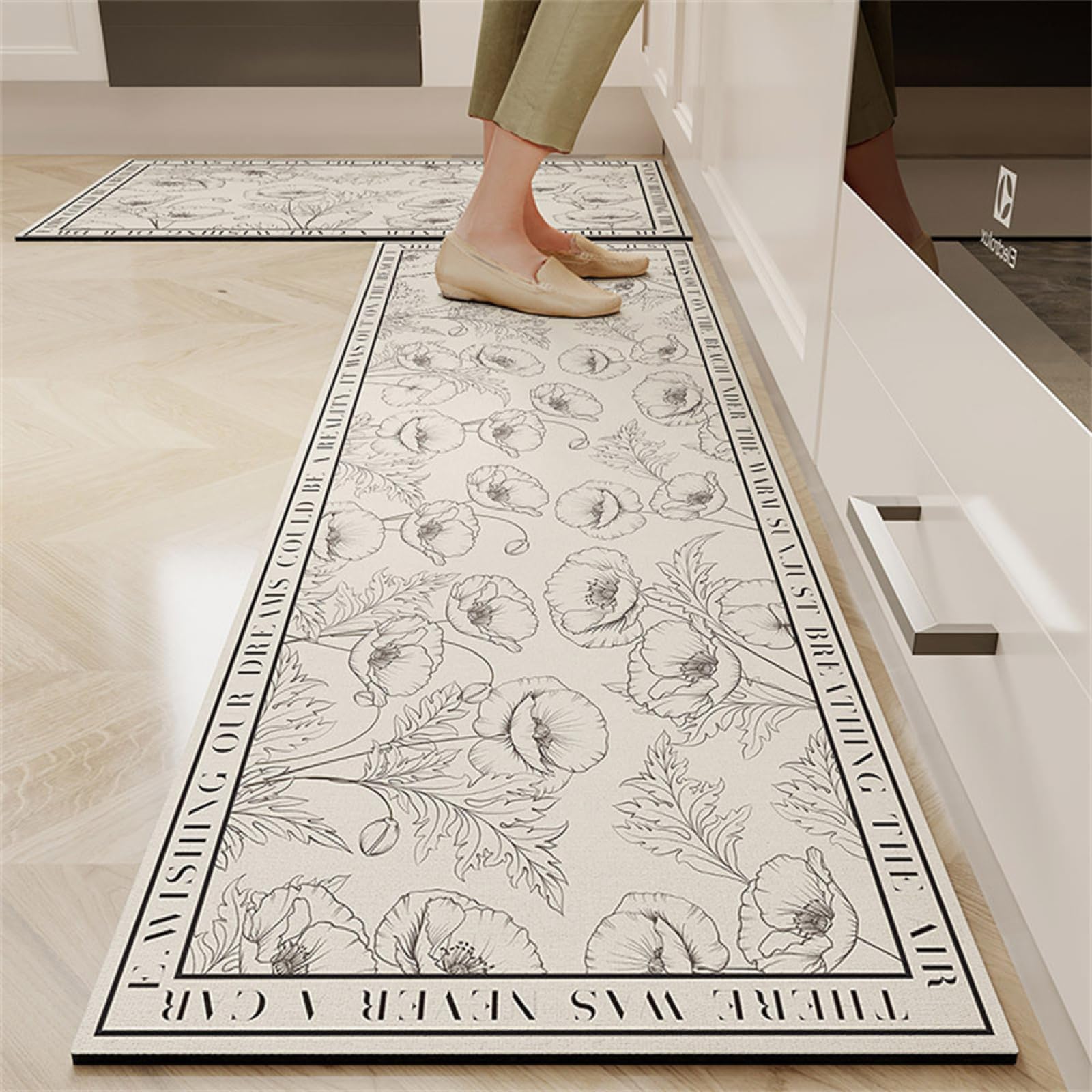 Tapis de sol cuisine pour l'intérieur qui sublime votre salle à manger et salon