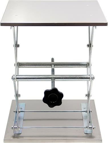 Miniatura 7 de HFS (TM) Plato de 8 x 8 pulgadas altura total 10 pulgadas soporte para tijeras de laboratorio.