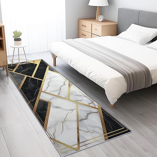 Vista 9 de 2'x8' Rug Runners for Hallways Non Slip Vintage Wood Panel Texture Brown Runner Rug for Bedroom, Washable Runner with Non Slip Backing, Soft Brown