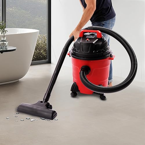 Miniatura 3 de Aspiradora de tienda en seco y húmedo de 4 galones, aspiradora portátil de alta resistencia 3 en 1 con accesorios para casa, garaje, automóvil y