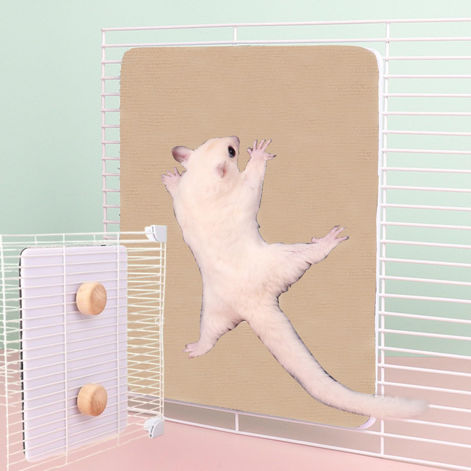 Amazon | Refoiner モモンガ 爪研ぎ ケージ用フクロモモンガ おもちゃ