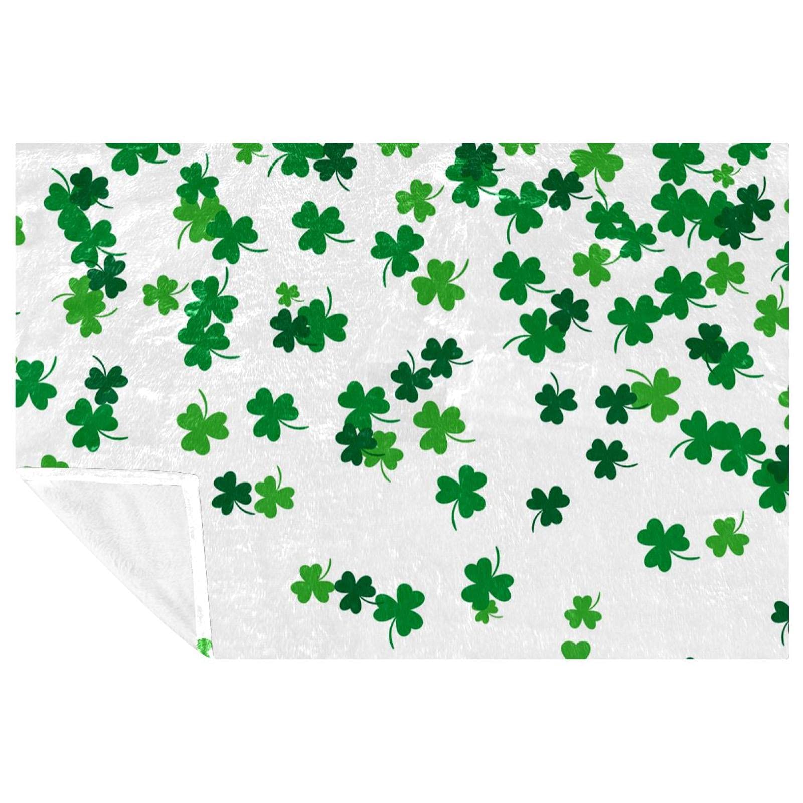 Couverture lit canapé camping pique-nique Clovers 150x100