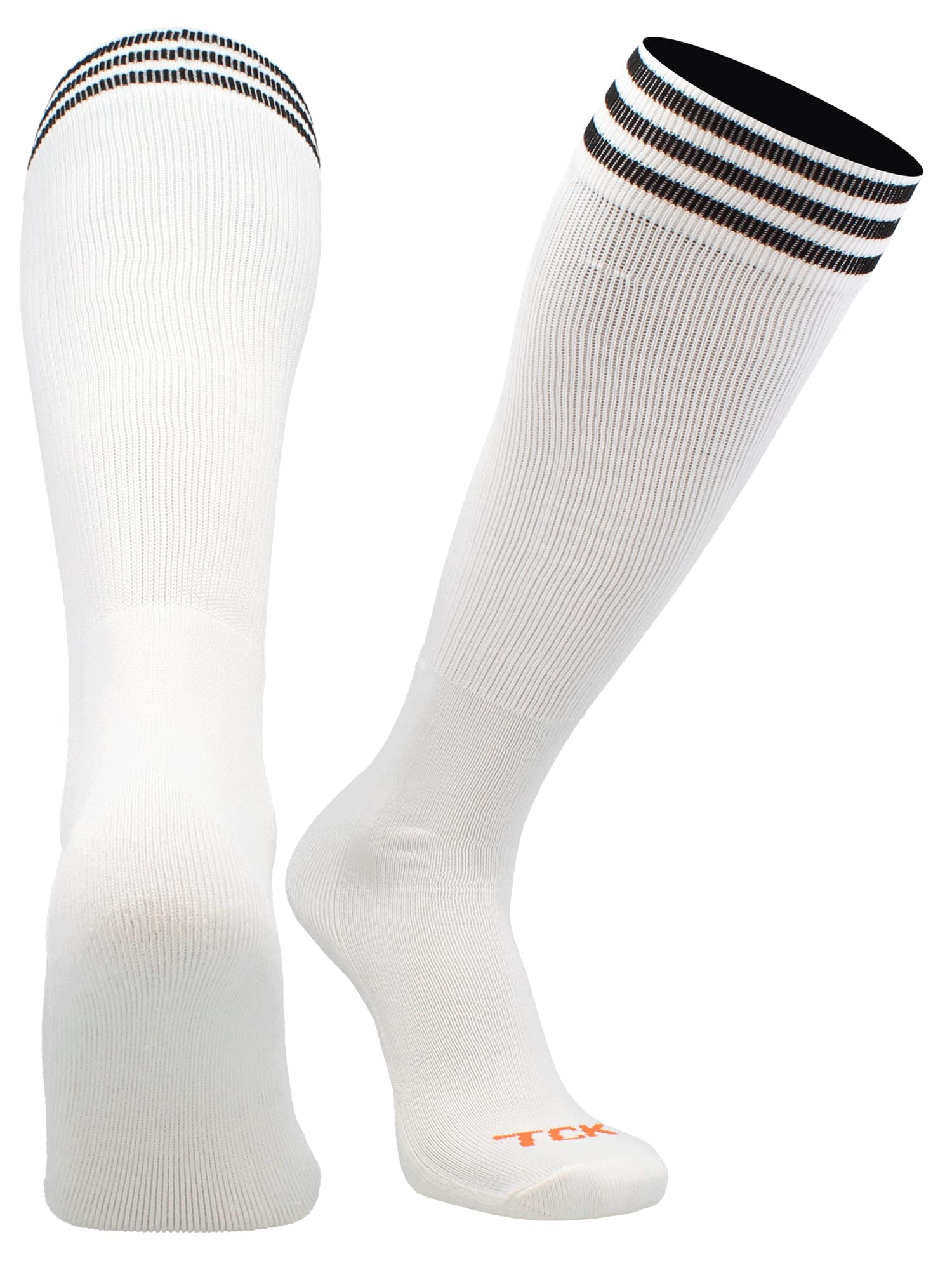 TCK Striped Athletic Tube Socks - Youth &amp; Adult Team Sports