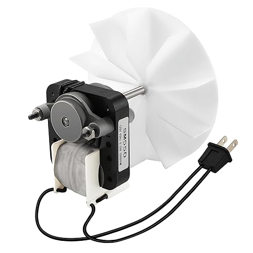 Motor universal para ventilador de ventilación de baño, kit de motor eléctrico SM550, repuesto para Nutone Broan 50 CFM 120V 3000 RPM - Reemplazo