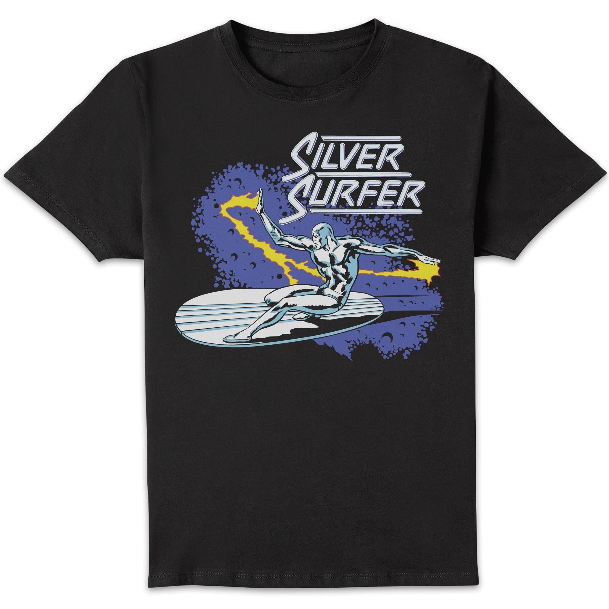 Marvel Fantastic Four Silver Surfer Unisex T-Shirt - Black - 3XL