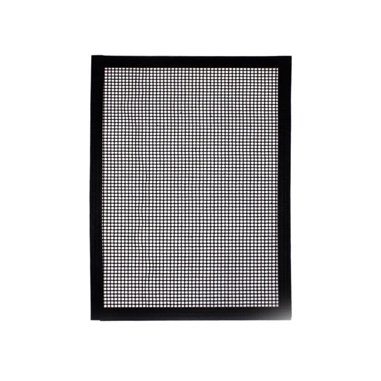 Ofenmatte Grillmatten Antihaft-Grillnetz Wiederverwendbares Grillnetz Hitzebeständige Ofenmatte for Outdoor-Aktivitäten(Black,3 pcs)