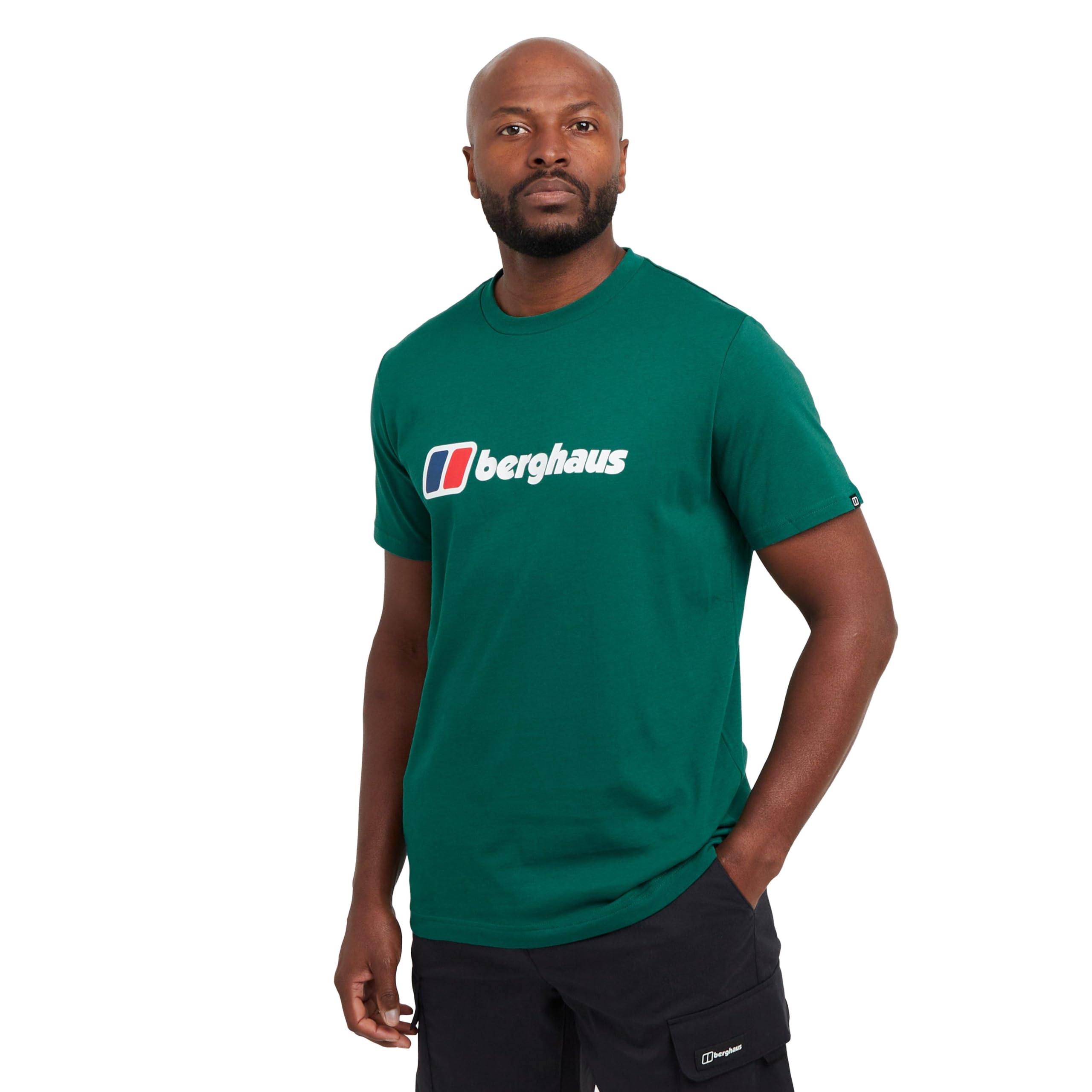 Berghaus Men's Green Classic Xl Logo T-Shirt