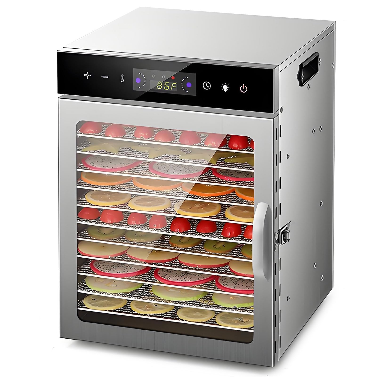 Dried Meat Dehydrator,Commercial Dryer Machine,Electric Dehydrator 12tiers